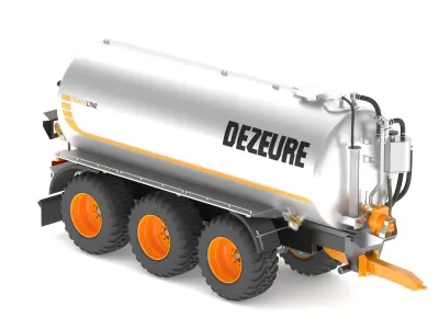 Dezeure Slurry Spreader Transline 3D model