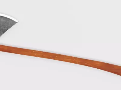 -Battleaxe V3- Low-poly 3D model