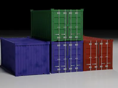 Shipping Container 3D model