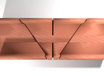 Craftsman Handtools - Miter Box 3D model