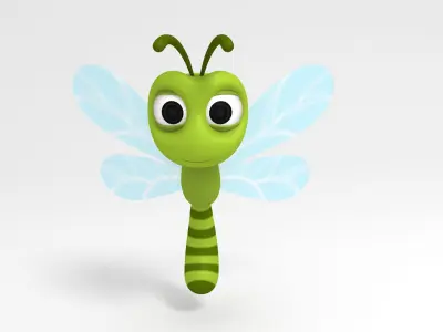 Dragonfly 3D model