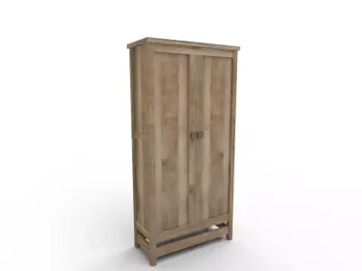 Casuarina Manufactured Wood Armoire 3D model purchase