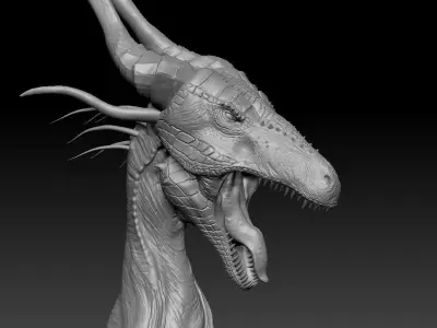 Dragon Free 3D model buy