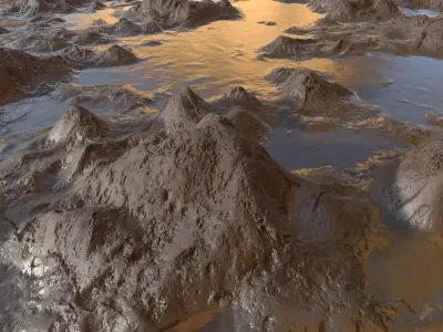 Uneven ground Texture