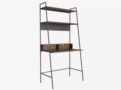 Urban Industrial Ladder Desk 3D model