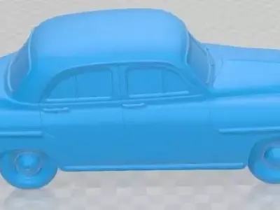 Seat 1400 1957 Printable Car 3D print model