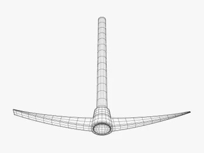 Pickaxe 3D model get