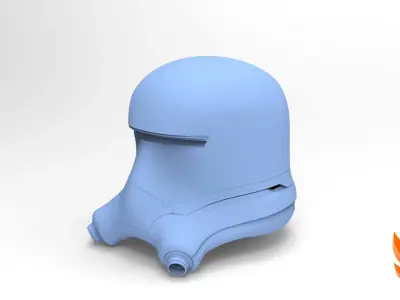 Snowtrooper Helmet 3D model