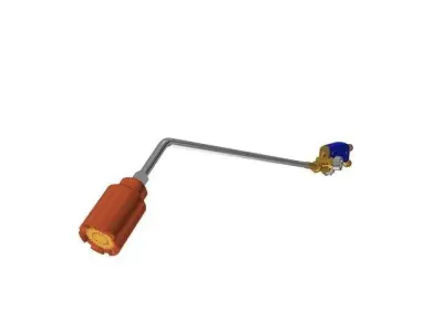 Heating Torche Free 3D model