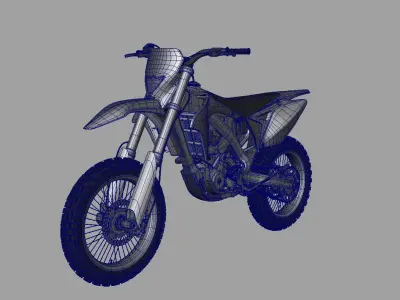 Dirt Bike 3D model purchase