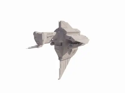 Spaceship-spacecraft-43 3D model