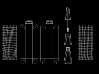 Card 05 Nail Polish 3D model