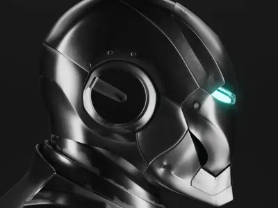 IRONMAN HEAD 3D model