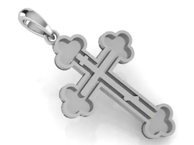 CROSS PENDANT CR127 3D print model