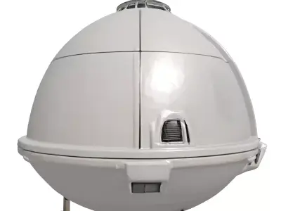 Futuristic SciFi Habitat Pod 3D model