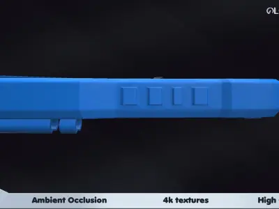 Multimeter digital Low-poly 3D model