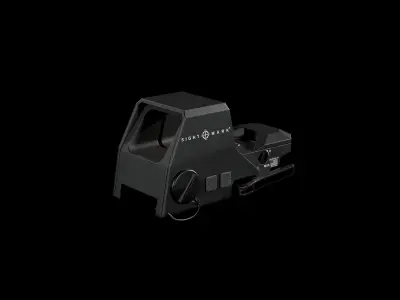 Sightmark Ultra Shot R-SPEC Reflex Sight  Low-poly 3D model