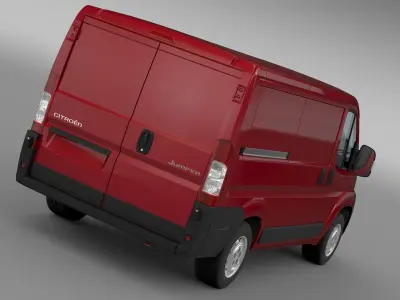Citroen Jumper 250 L1H1 2006 -2014 3D model