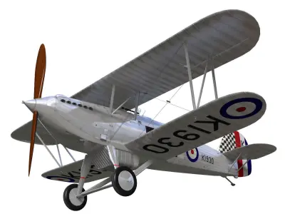 hawker fury 3D model purchase