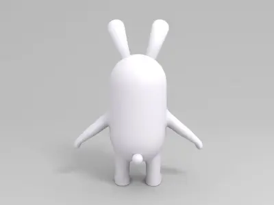 Rabbit Character  3D model