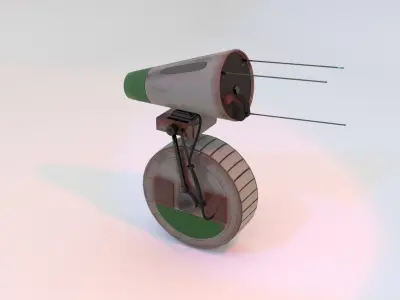D-O Droid Star wars The Rise of Skywalker 3D model