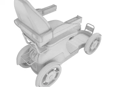 Scoozy Electric Wheelchair 3D model