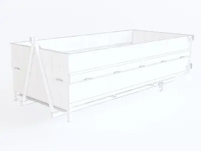 Dumpster 02 3D model