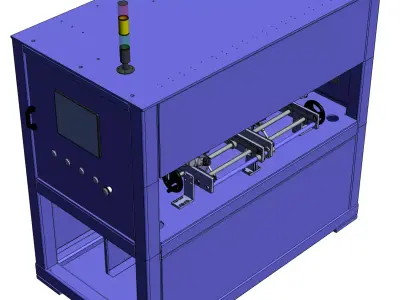 Automatic tape machine 3D model