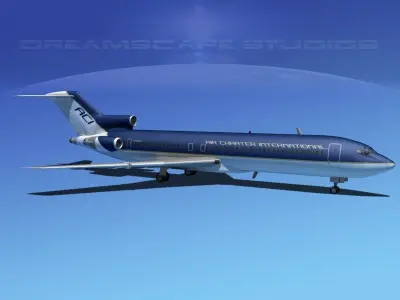 Boeing 727-200 Air Charter Intl 3D model