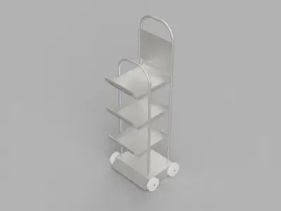 Modern Minimalist Bottle Holder - 3D Model Low-poly 3D model