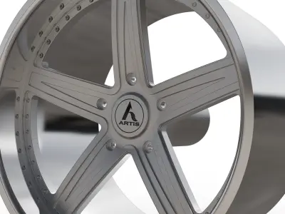ARTIS BAYOU WHEEL 3D MODEL 3D model