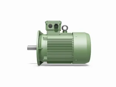 160M B5 IEC electric motor - 3D CAD model 3D model