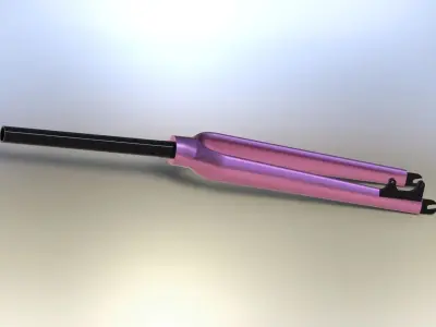 Bike fork 3D model