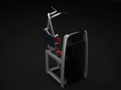 Chest Press Machine 3D model