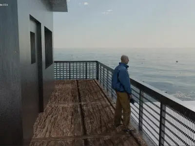 Military Watch Tower 3D Model   Game Ready Low-poly 3D model