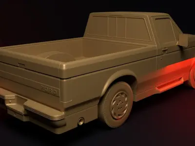 Ford F-150 IX toy 3D print model