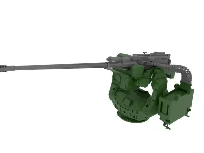 Sentinel RWS Remote Weapon Station turret 3D model