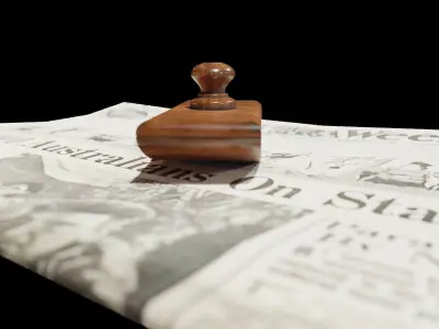 Antique Paperweight Low-Poly 3D model 3D model