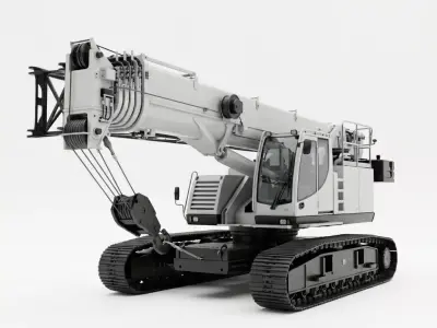 Military M151 Utility Truck Low-poly 3D model