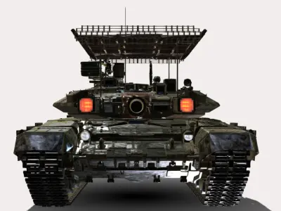 t 90 a  Low-poly 3D model