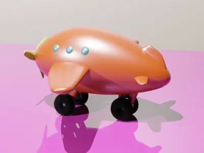 plane toy 3D model purchase