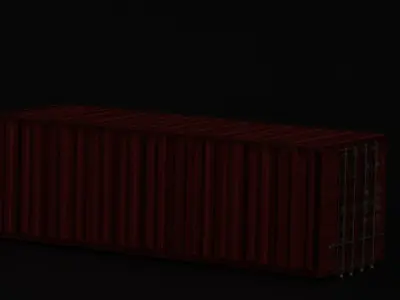 Shipping Containers 3D model purchase