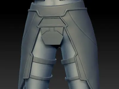 Rook Kast armor upgrade for One12 Scale figure 3D print model