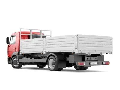 Truck KAMAZ 4308 3D model