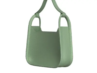 Mint Leather Piping Bag 3D model