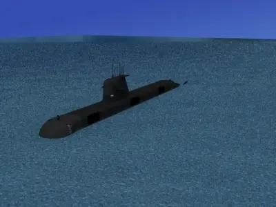 Collins Class HMAS Rankin 78 3D model