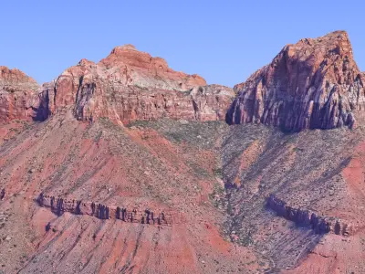 Arizona Mountains HD 3D model