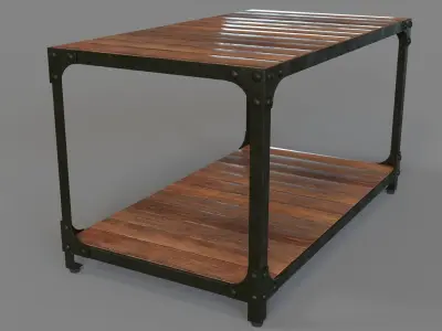 Turlock Coffee Table 3D model