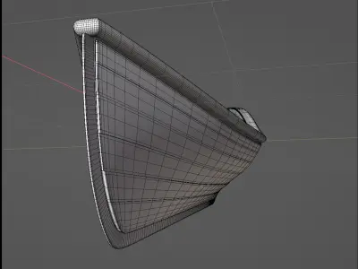 wooden boat 3D model purchase