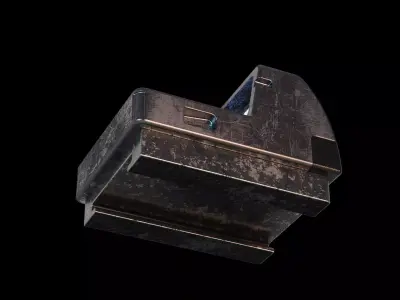 Module brake industrial Sight visier technology 3D model